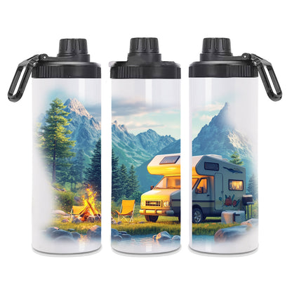 Edelstahl-Thermobecher  - Camping