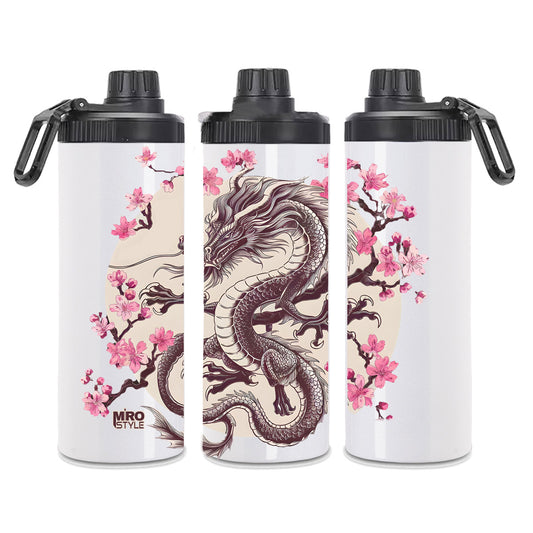 Edelstahl-Thermobecher  - Blossom Dragon