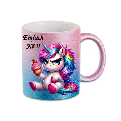 Tasse - Einfach Nö !! Einhorn Unicorn
