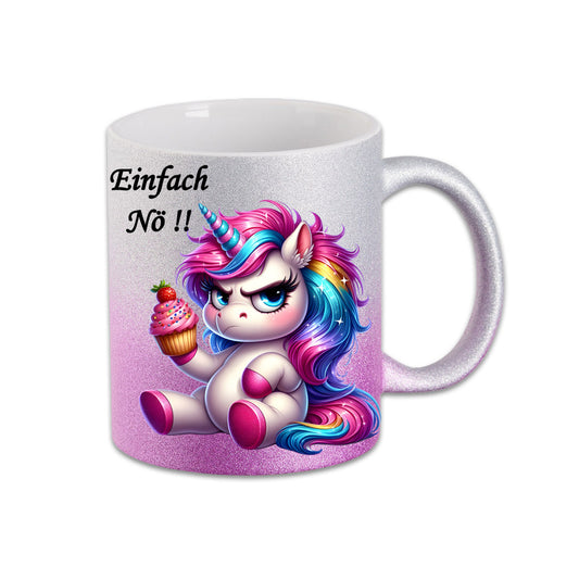 Tasse - Einfach Nö !! Einhorn Unicorn