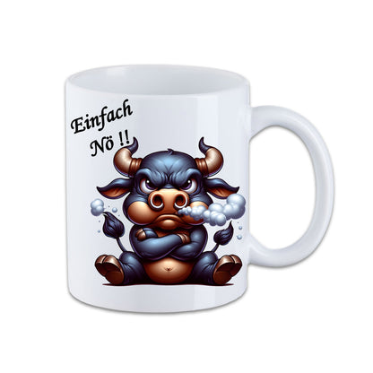 Tasse - Einfach Nö !! Stier