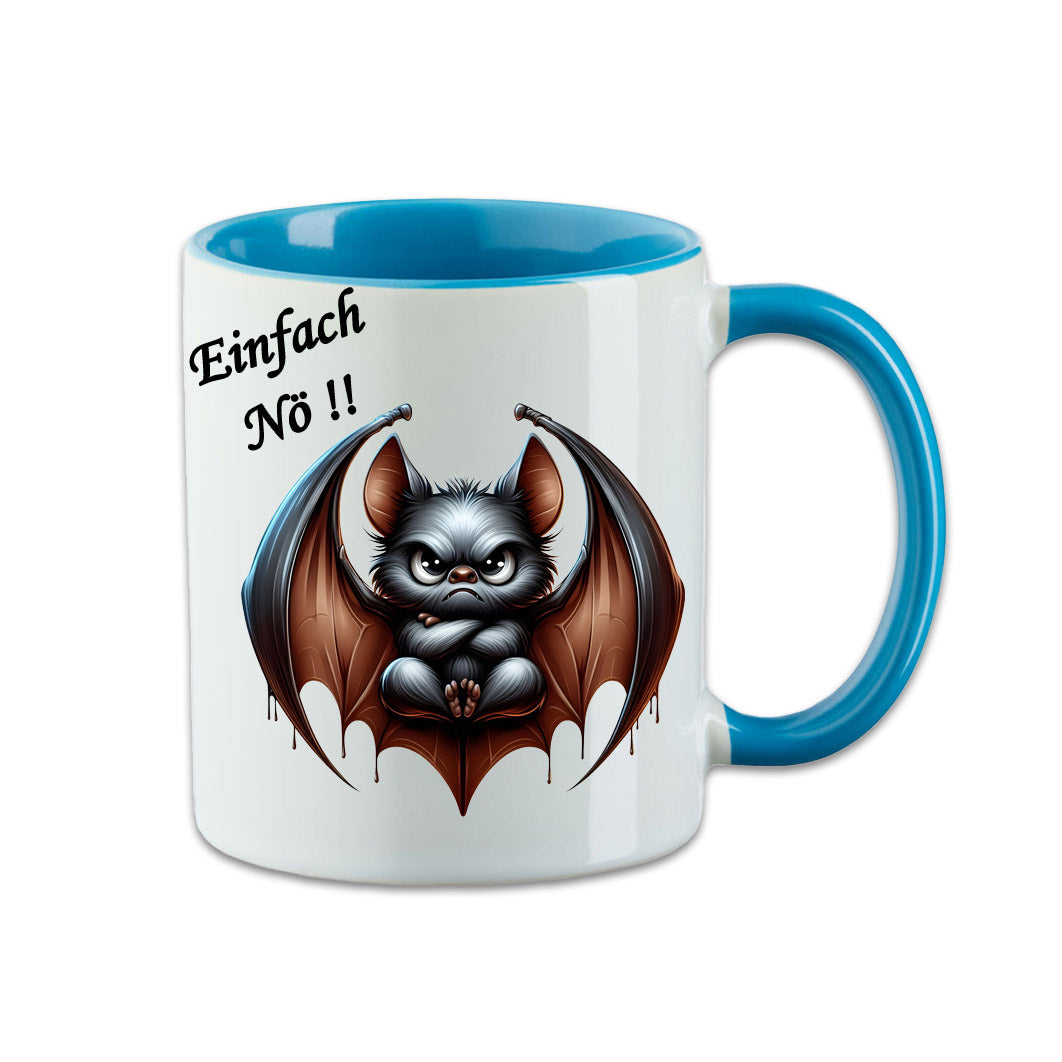 Tasse - Einfach Nö !! Fledermaus