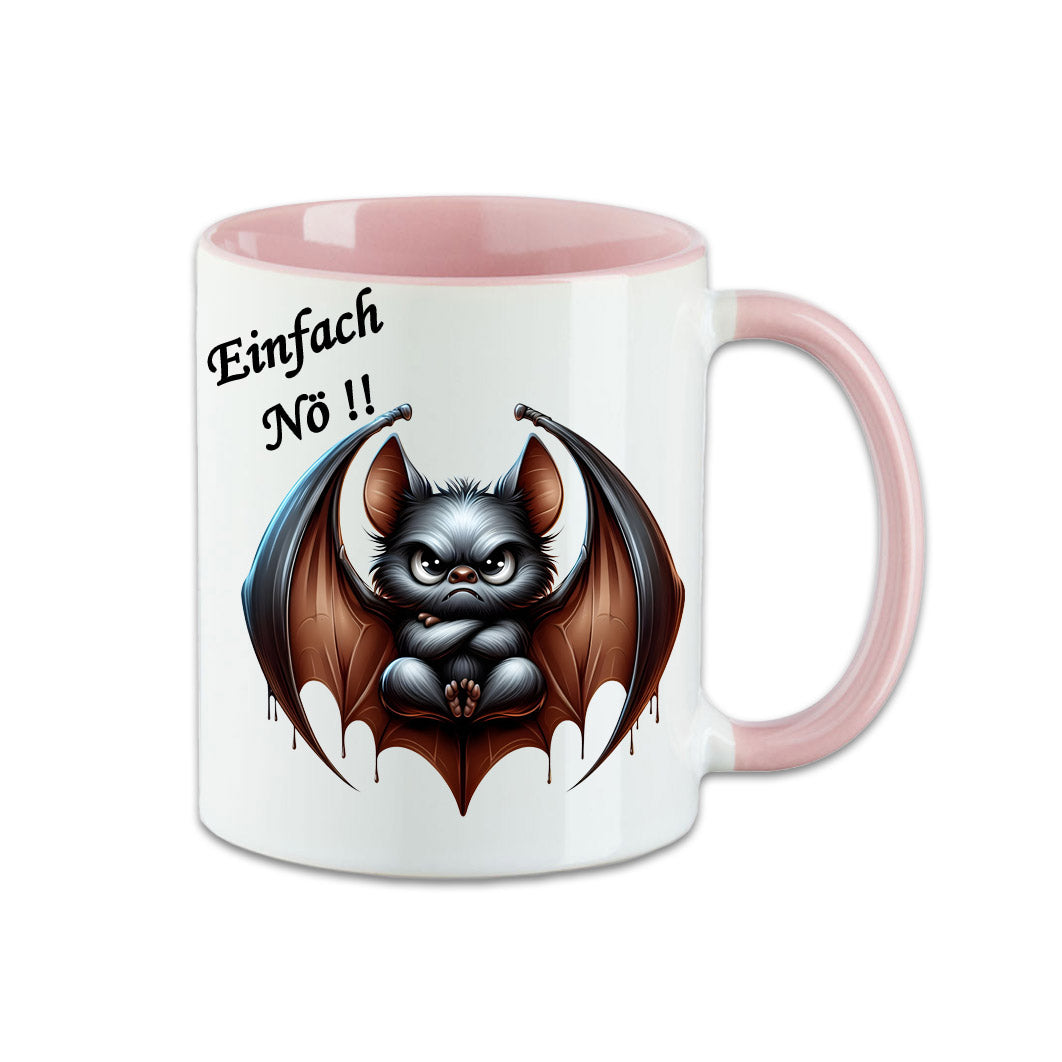 Tasse - Einfach Nö !! Fledermaus