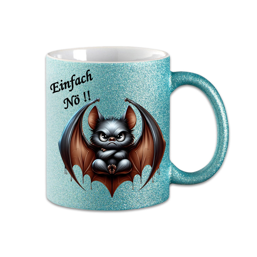 Tasse - Einfach Nö !! Fledermaus