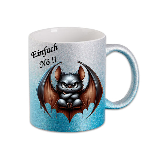Tasse - Einfach Nö !! Fledermaus