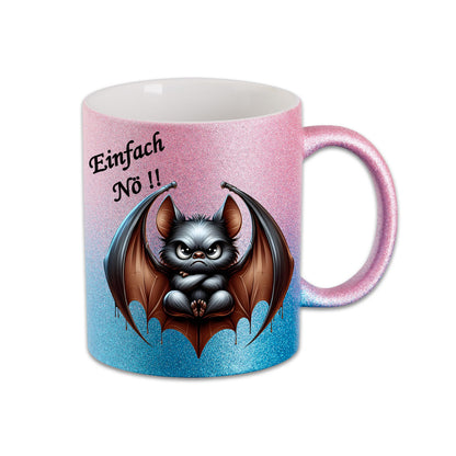 Tasse - Einfach Nö !! Fledermaus
