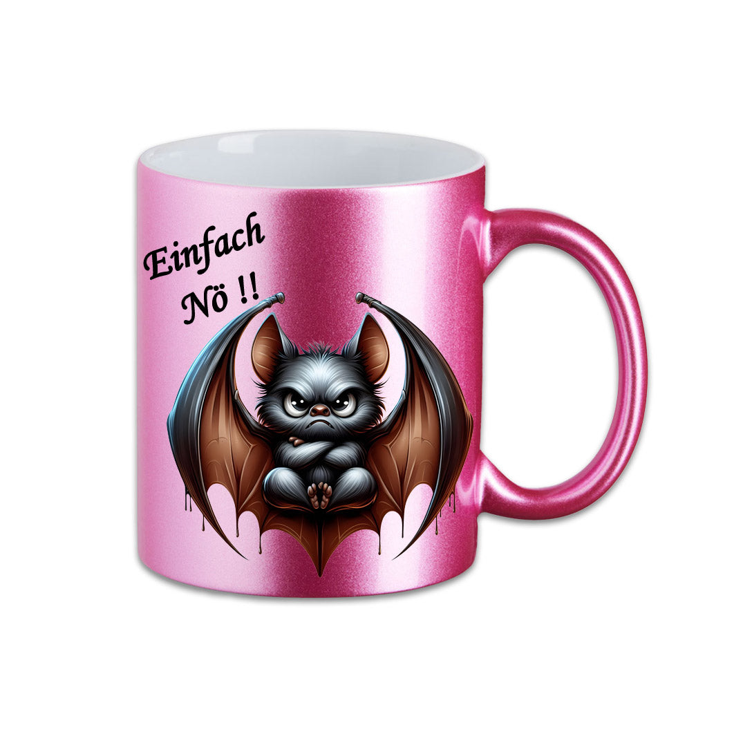 Tasse - Einfach Nö !! Fledermaus