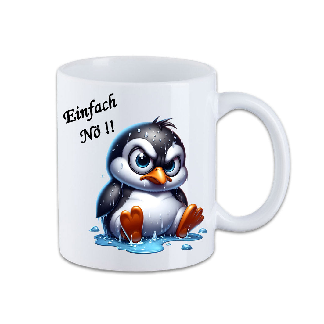 Tasse - Einfach Nö !! Pinguin