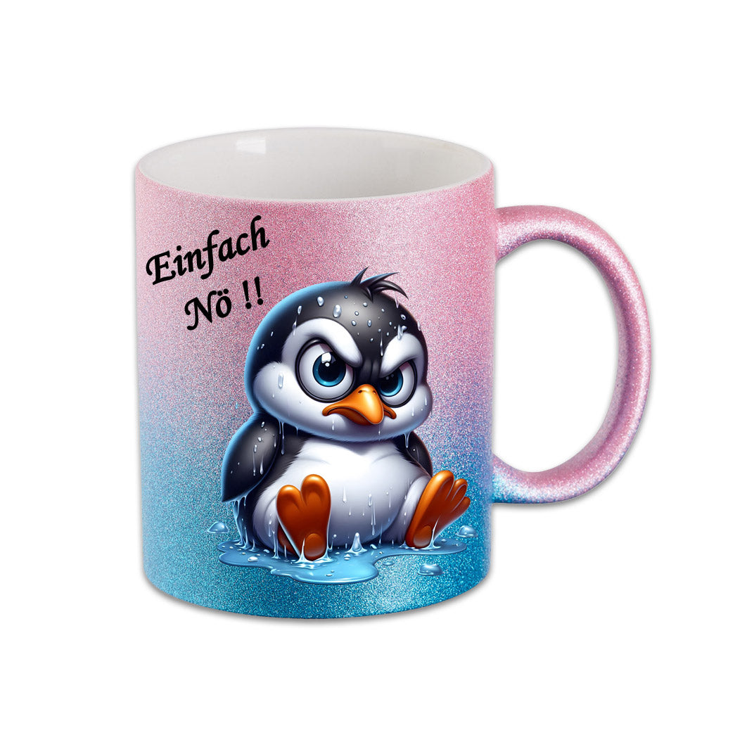 Tasse - Einfach Nö !! Pinguin