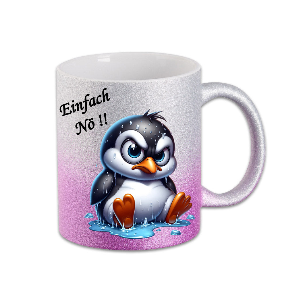 Tasse - Einfach Nö !! Pinguin