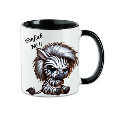 Tasse - Einfach Nö !! Zebra