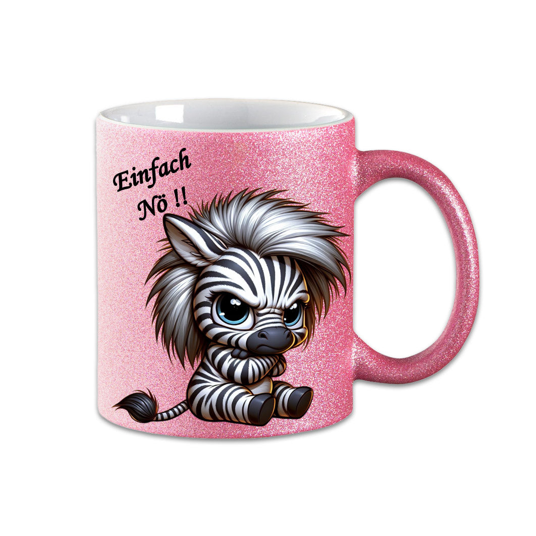 Tasse - Einfach Nö !! Zebra