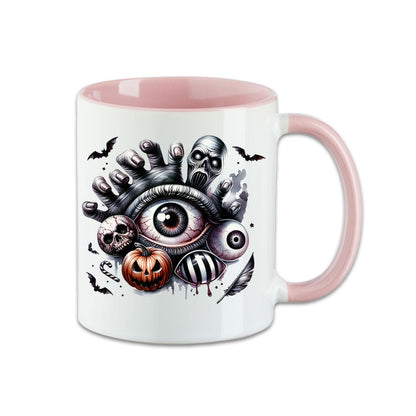 Tasse - Halloween Auge Hand