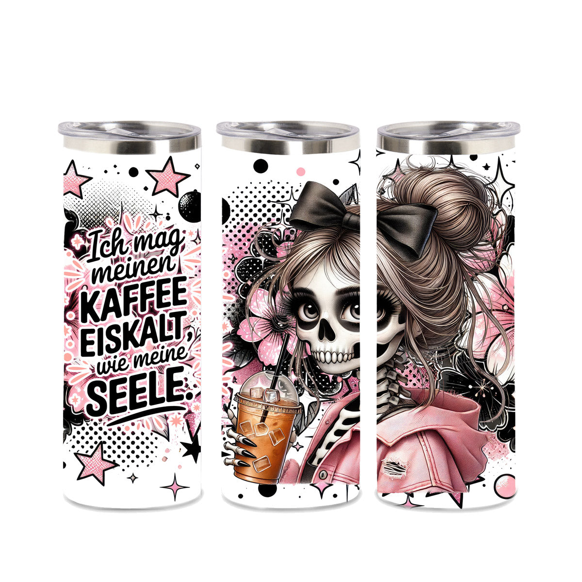 Edelstahl-Tumbler - Eiskalt