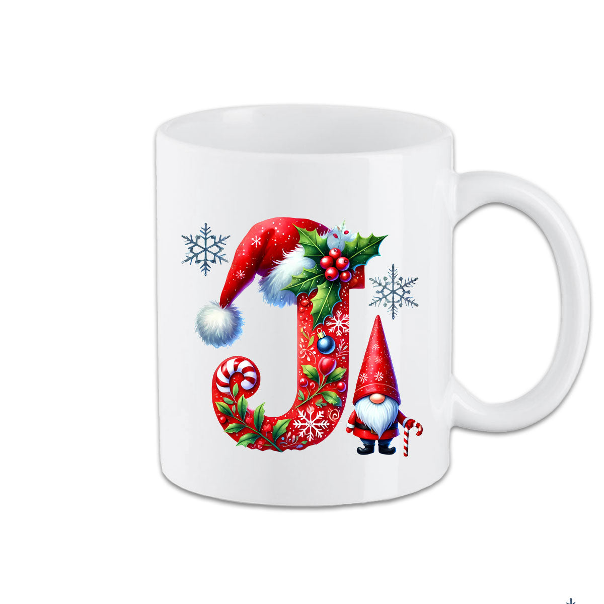Tasse - Weihnachtstasse Buchstaben A - Z