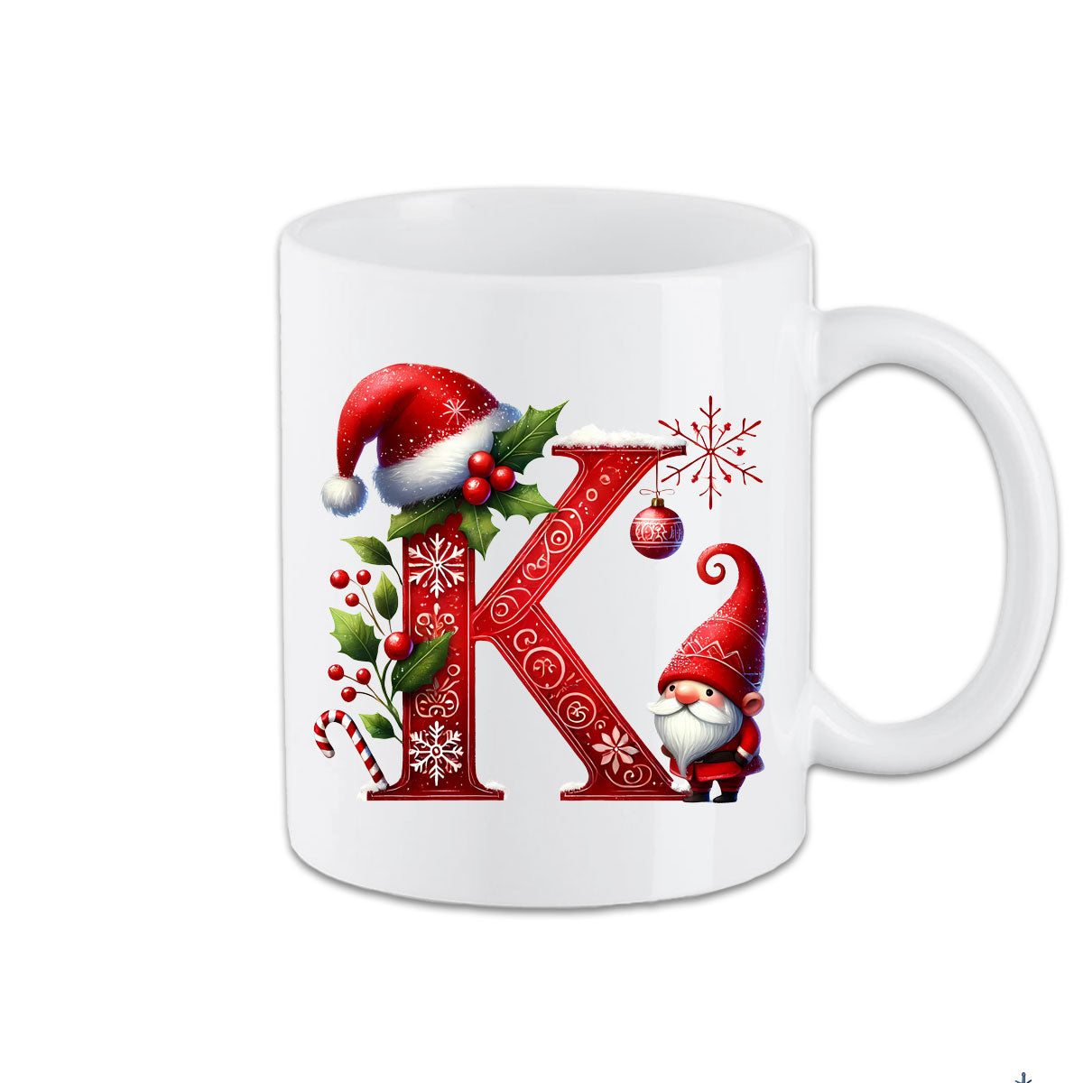 Tasse - Weihnachtstasse Buchstaben A - Z