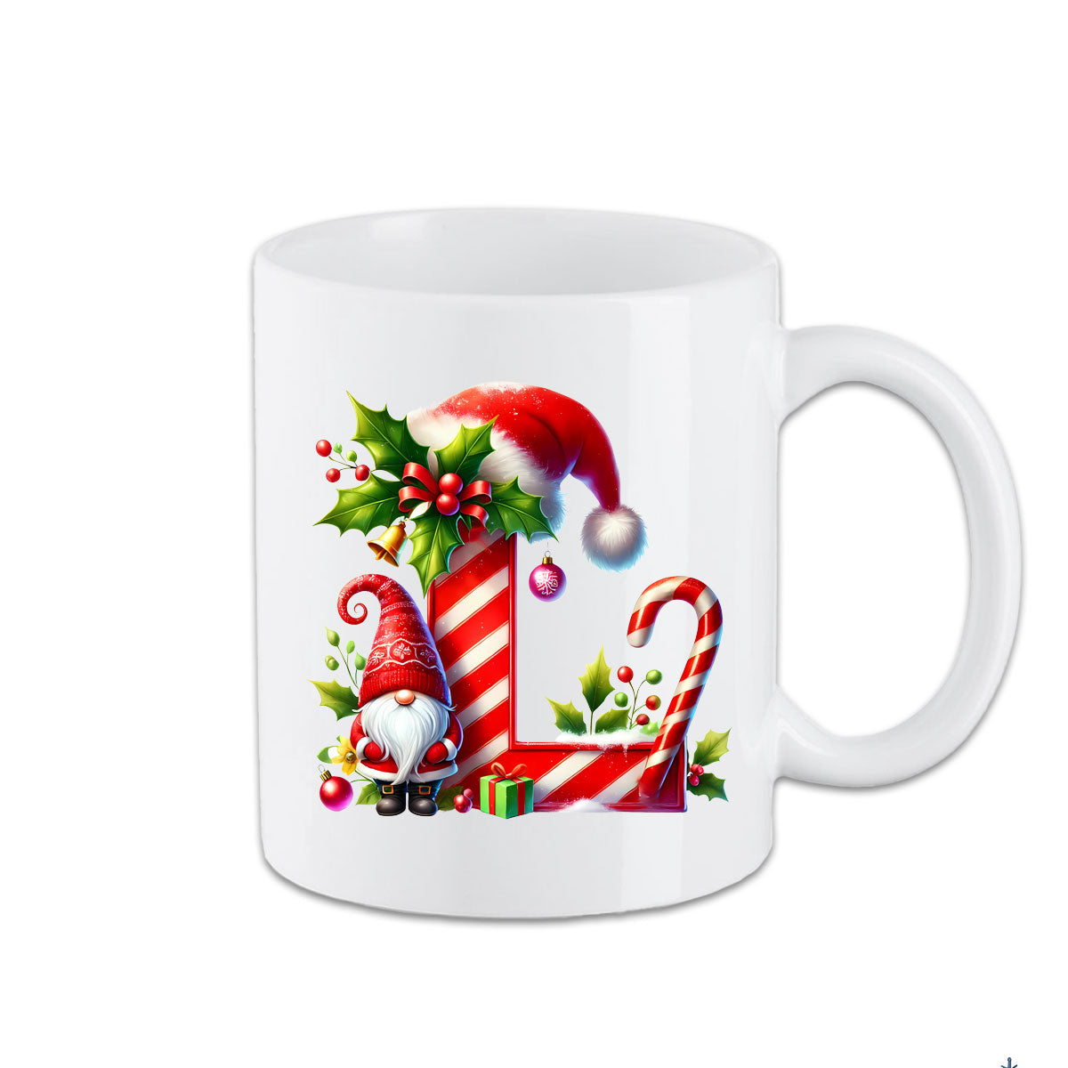 Tasse - Weihnachtstasse Buchstaben A - Z