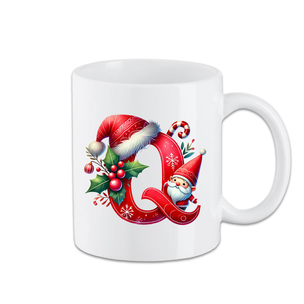 Tasse - Weihnachtstasse Buchstaben A - Z