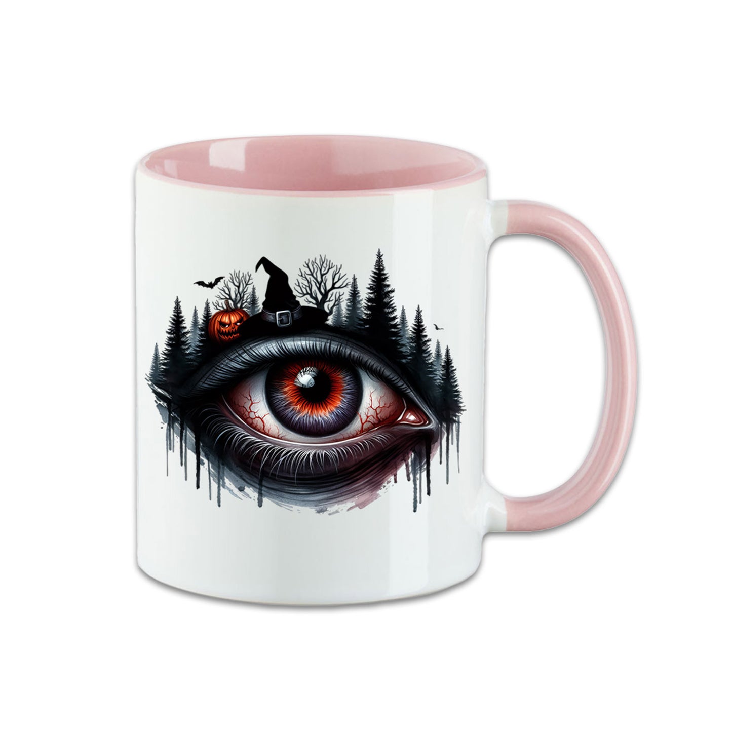 Tasse - Halloween Auge Baum