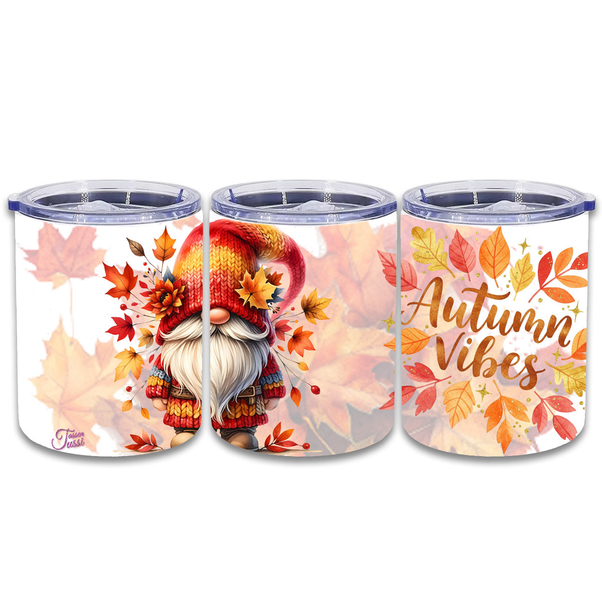 Edelstahl Thermokaffeebecher - Hello Autumn Gnome