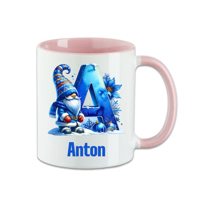 Tasse - Wintertasse Buchstaben A - Z