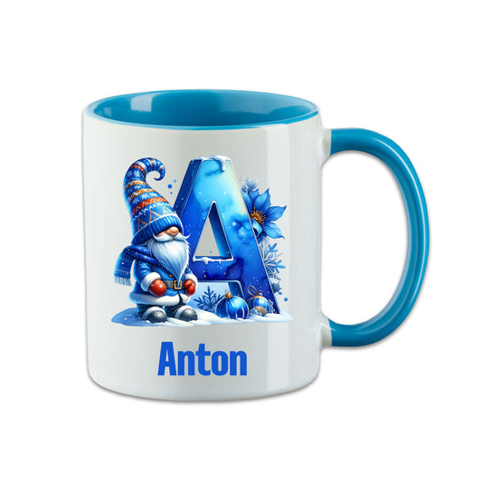 Tasse - Wintertasse Buchstaben A - Z
