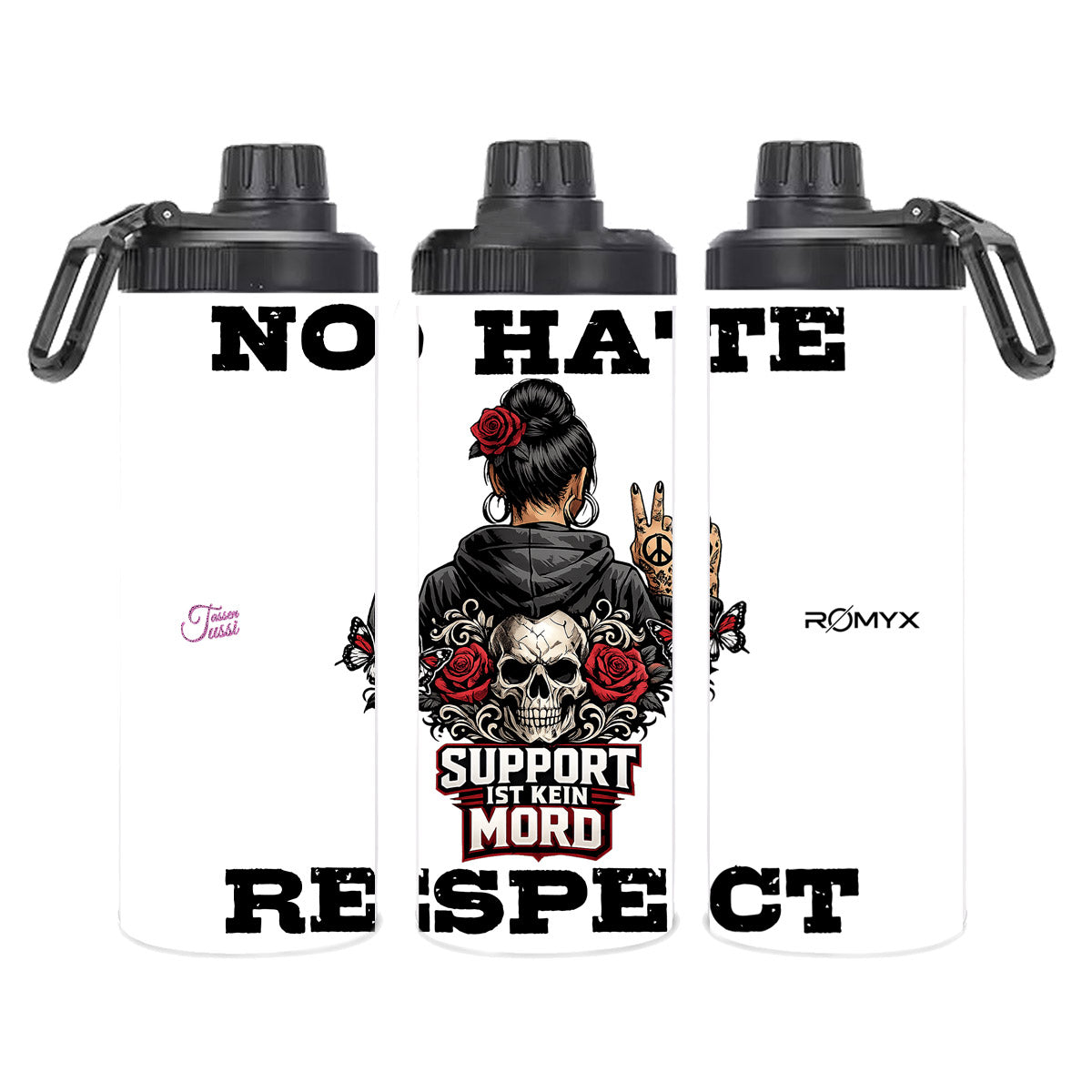Edelstahl-Tumbler - Support ist kein Mord