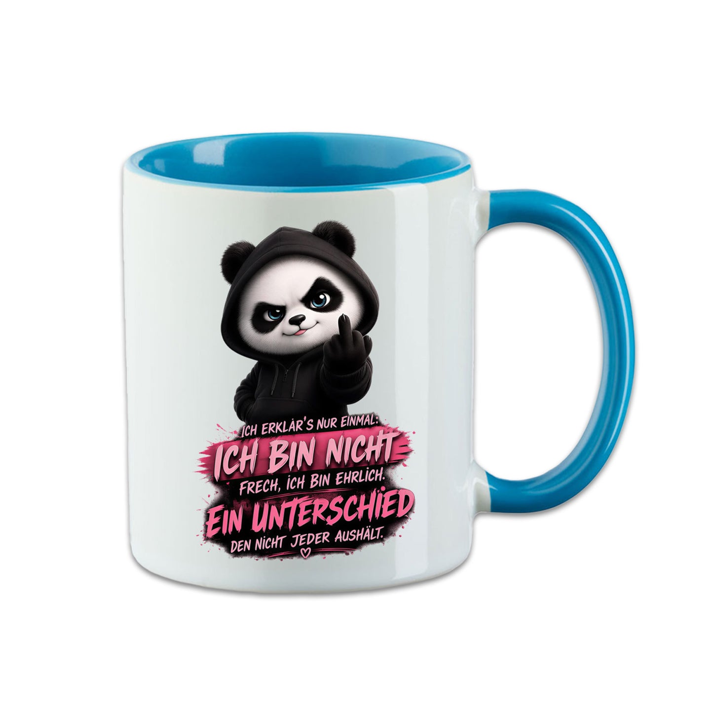 Panda Statement Tasse - Ich bin nicht frech, ich bin ehrlich
