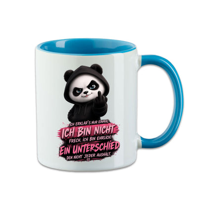 Panda Statement Tasse - Ich bin nicht frech, ich bin ehrlich