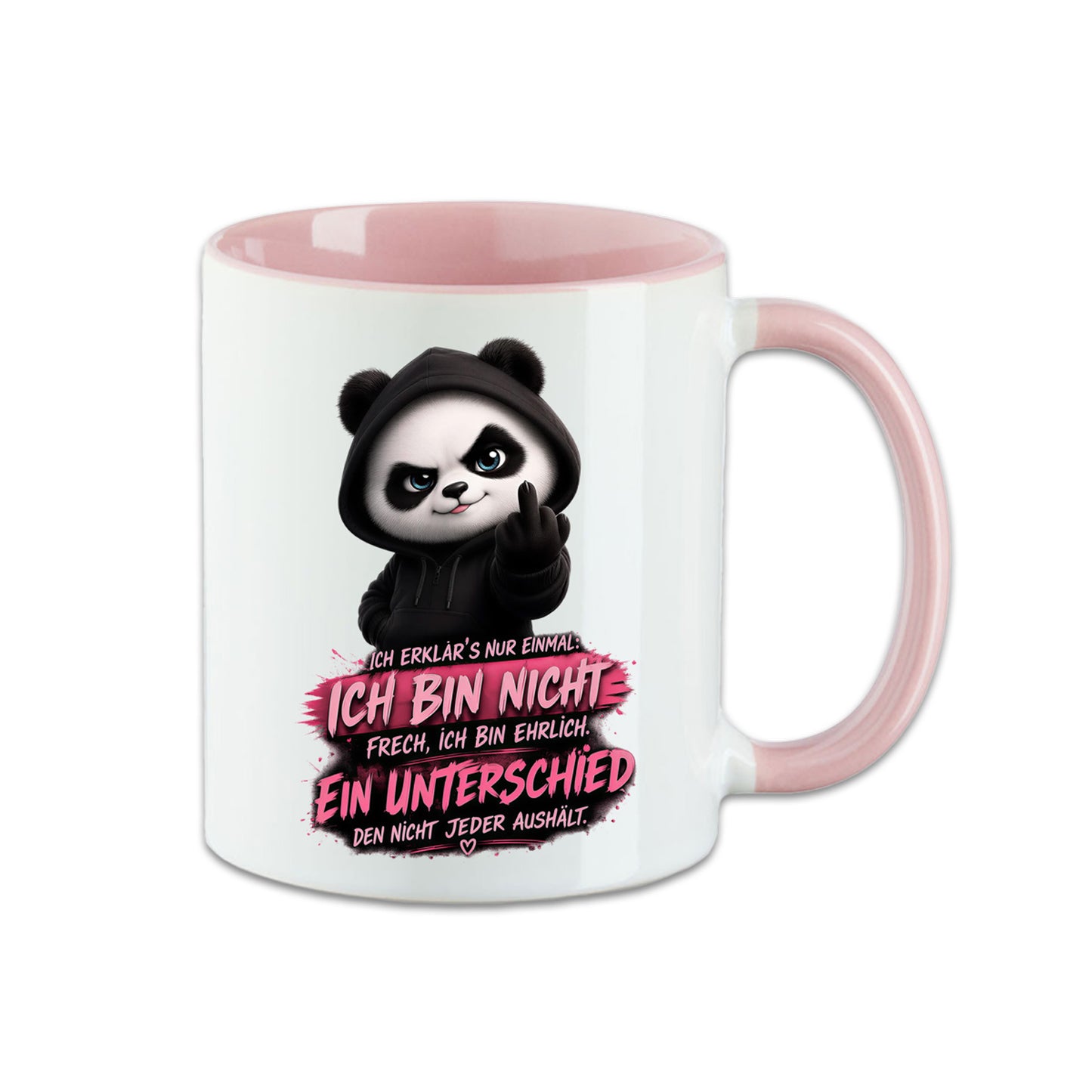 Panda Statement Tasse - Ich bin nicht frech, ich bin ehrlich