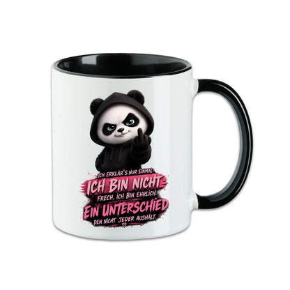 Panda Statement Tasse - Ich bin nicht frech, ich bin ehrlich