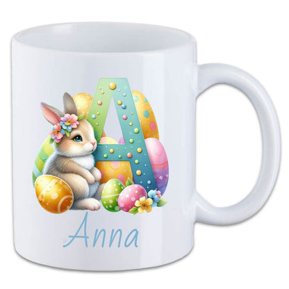 Tasse - Ostern Easter Buchstaben A - Z
