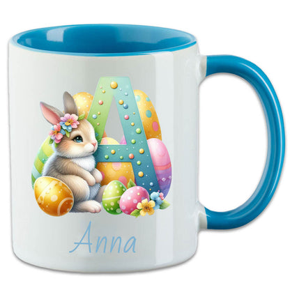Tasse - Ostern Easter Buchstaben A - Z