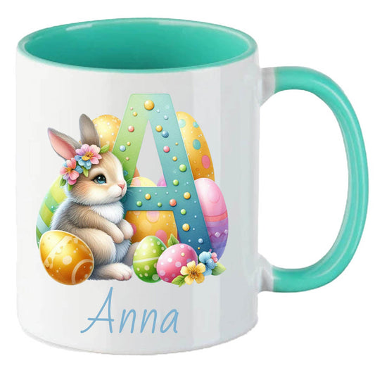 Tasse - Ostern Easter Buchstaben A - Z