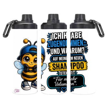 Tumbler – Edelstahl Biene Shampoo Thermobecher für unterwegs