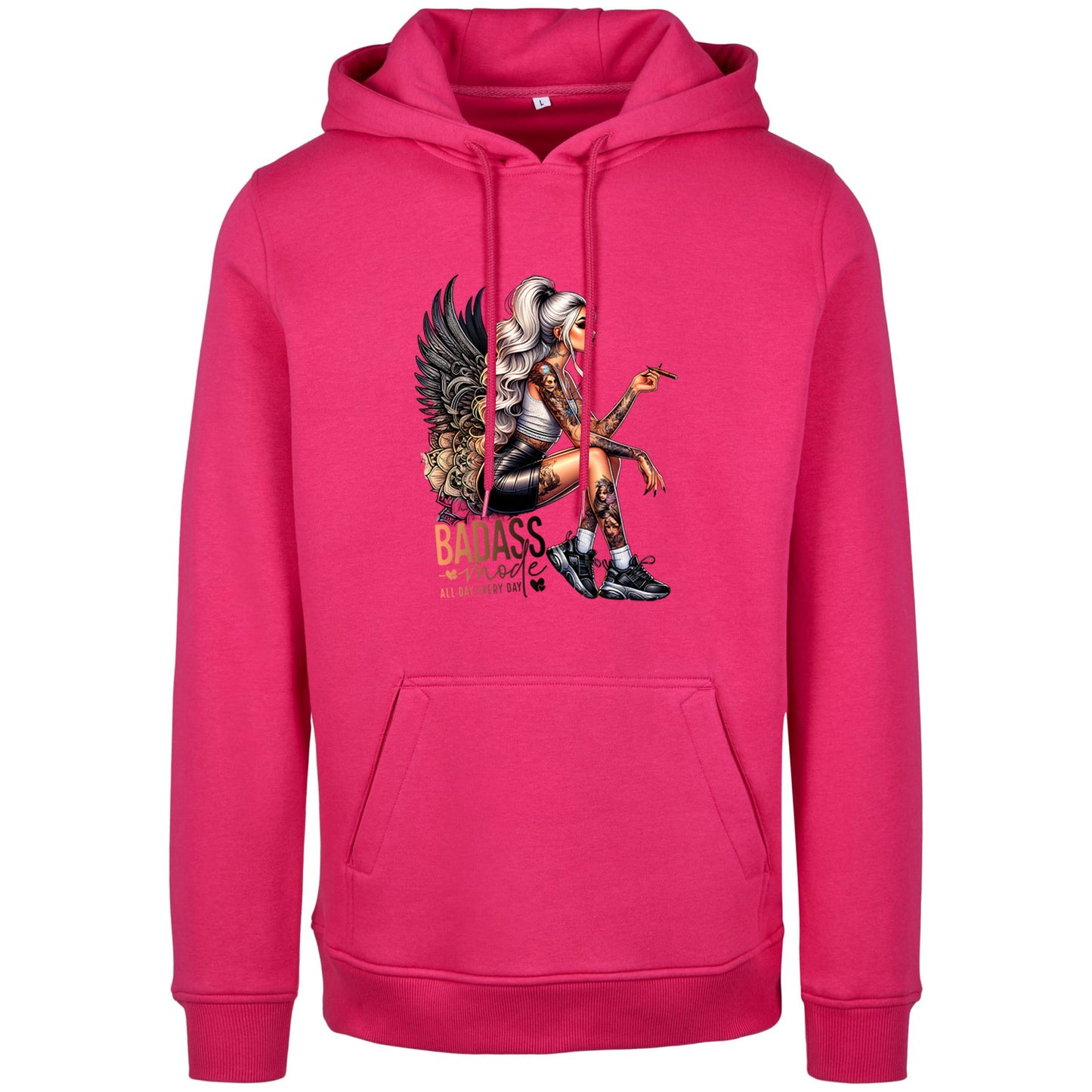 Hoodie - Badass Mode Woman