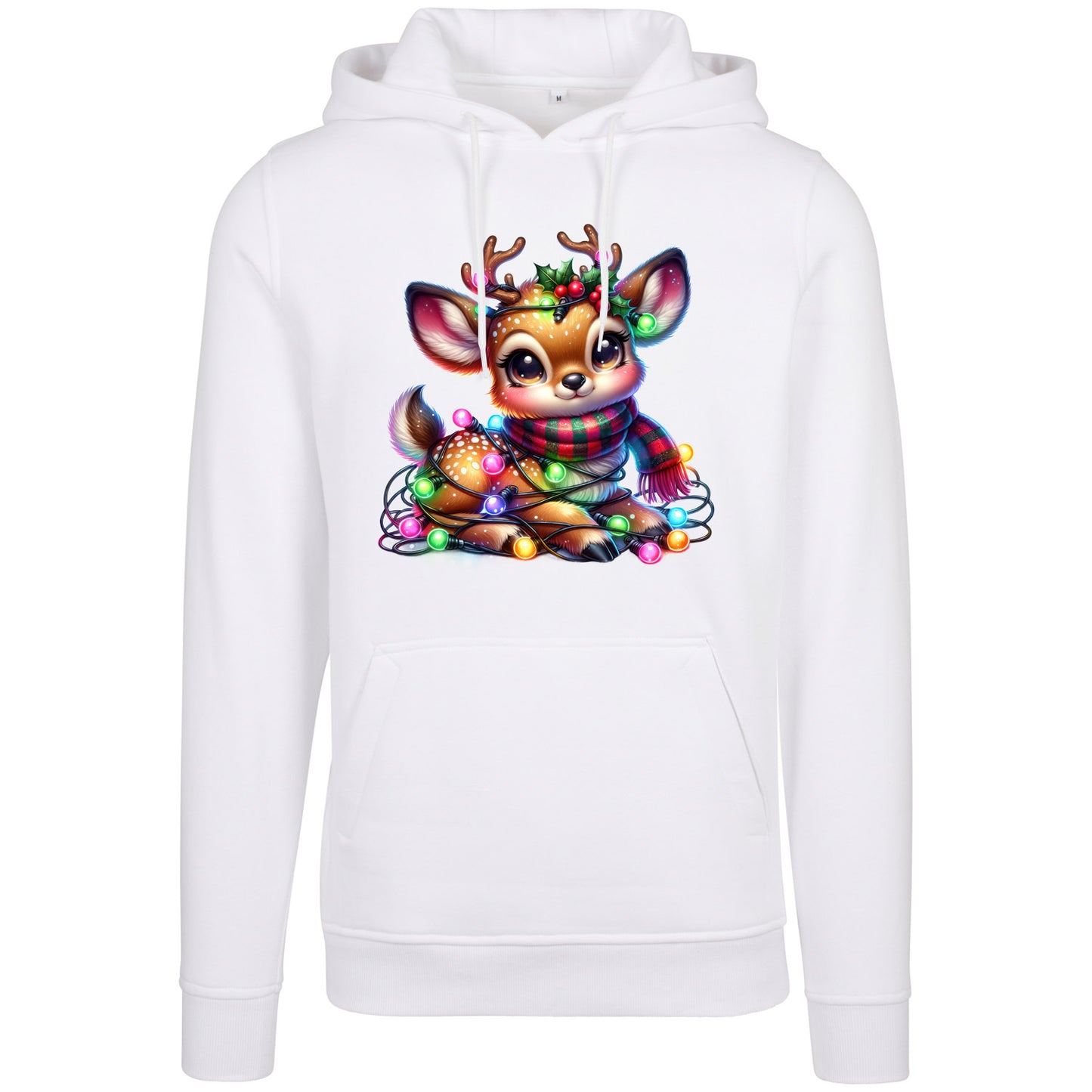 Hoodie -  X-MAS Rentier Lichterkette