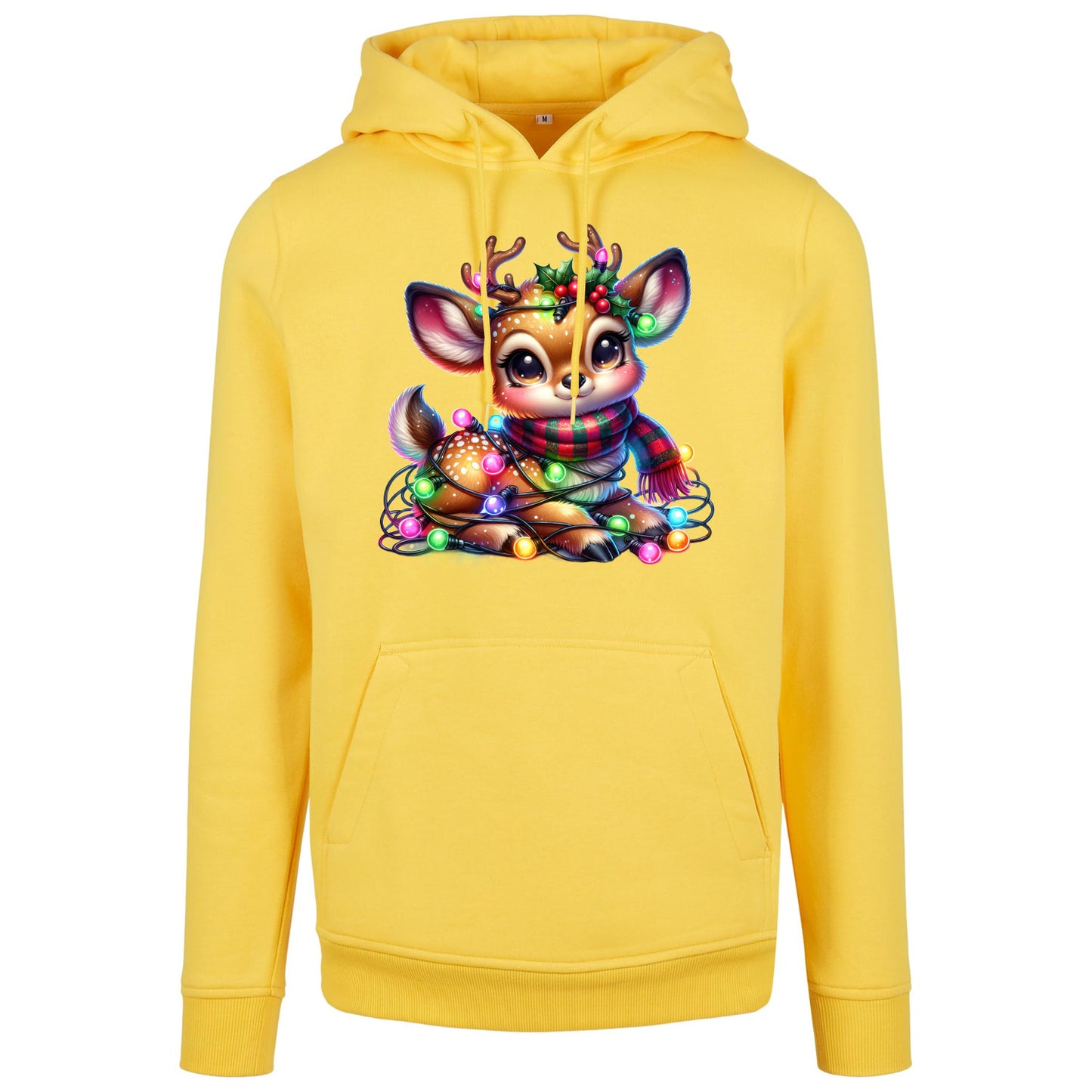Hoodie -  X-MAS Rentier Lichterkette