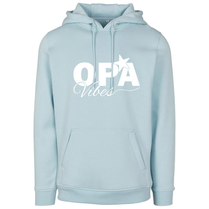 Hoodie -  Opa Vibes - Druck Weiß Matt - verschiedene Farben zur Auswahl