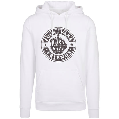 Hoodie -  Fuck Fake Friends - Druck Multicolor - verschiedene Farben zur Auswahl