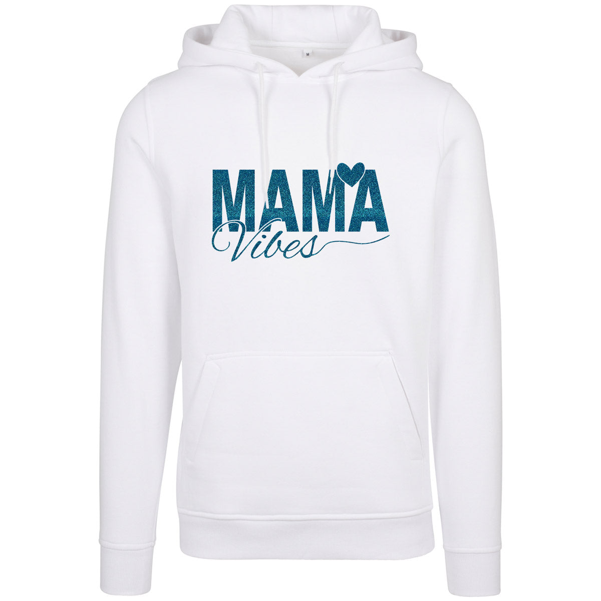 Hoodie -  Mama Vibes - Druck Blau - verschiedene Farben zur Auswahl