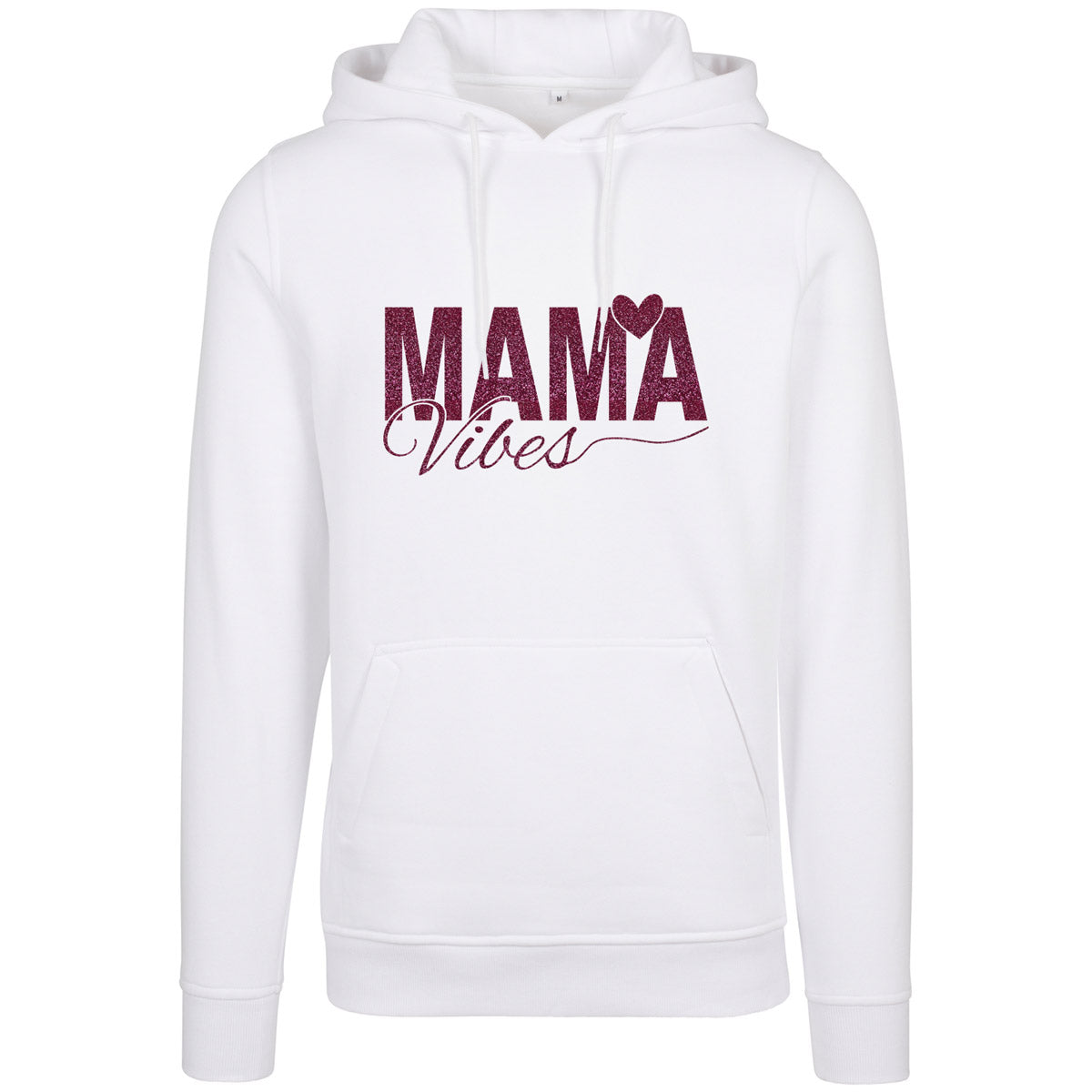 Hoodie -  Mama Vibes - Druck Pink - verschiedene Farben zur Auswahl
