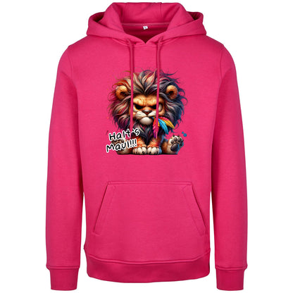 Hoodie -  Löwe Lion Halt´s Maul Druck - verschiedene Farben zur Auswahl