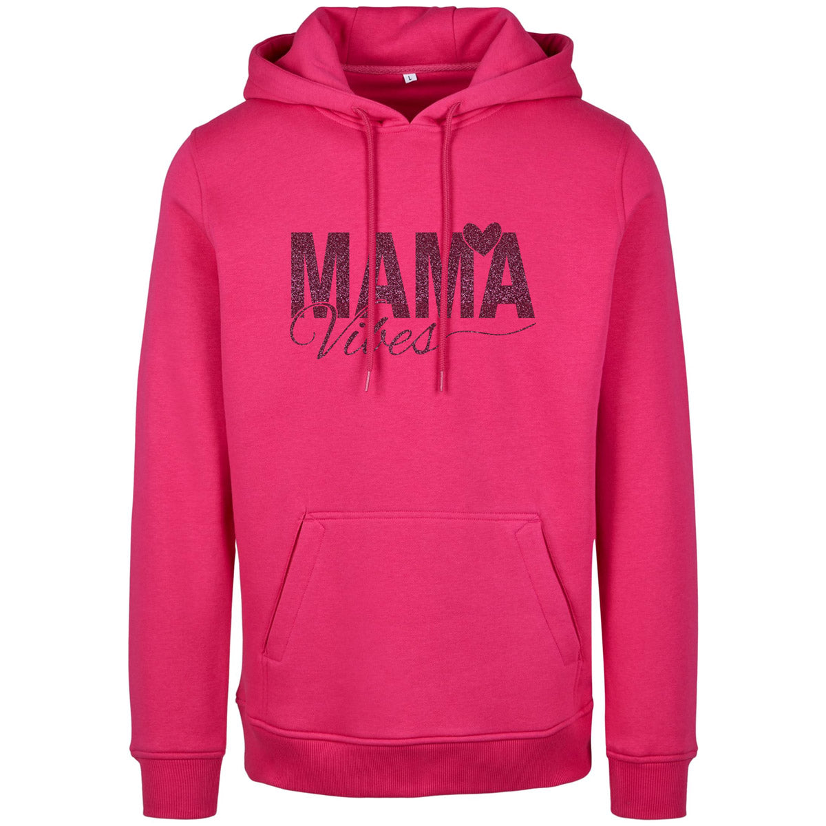 Hoodie -  Mama Vibes - Druck Pink - verschiedene Farben zur Auswahl