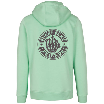 Hoodie -  Fuck Fake Friends - Druck Multicolor - verschiedene Farben zur Auswahl
