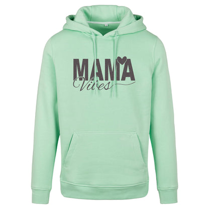 Hoodie -  Mama Vibes - Druck Multicolor - verschiedene Farben zur Auswahl