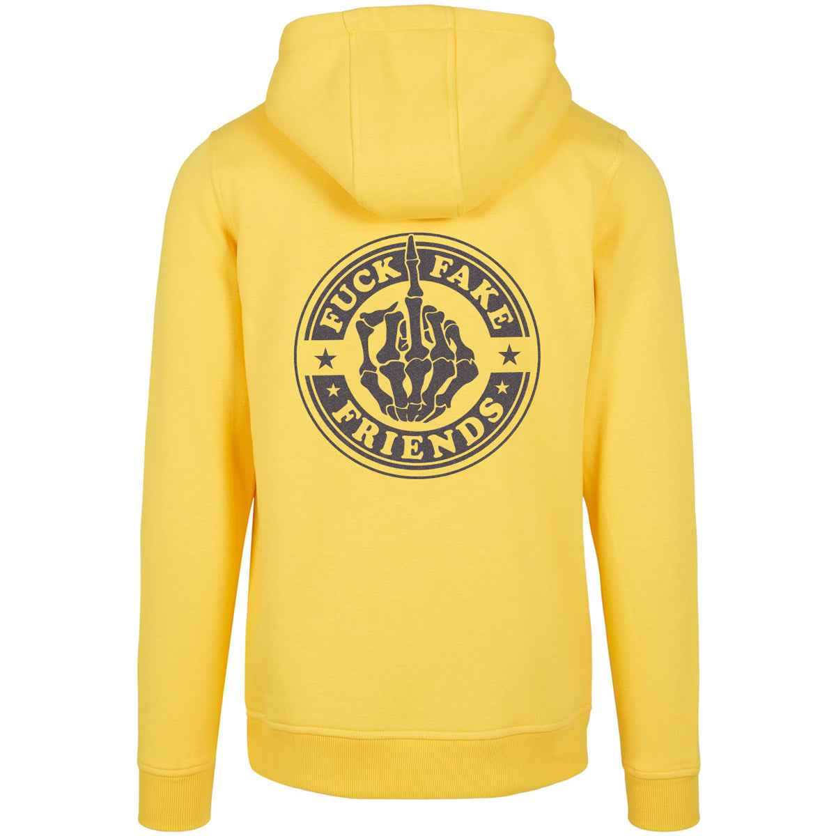 Hoodie -  Fuck Fake Friends - Druck Multicolor - verschiedene Farben zur Auswahl