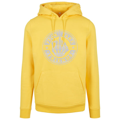 Hoodie -  Fuck Fake Friends - Druck Weiß Rainbow - verschiedene Farben zur Auswahl