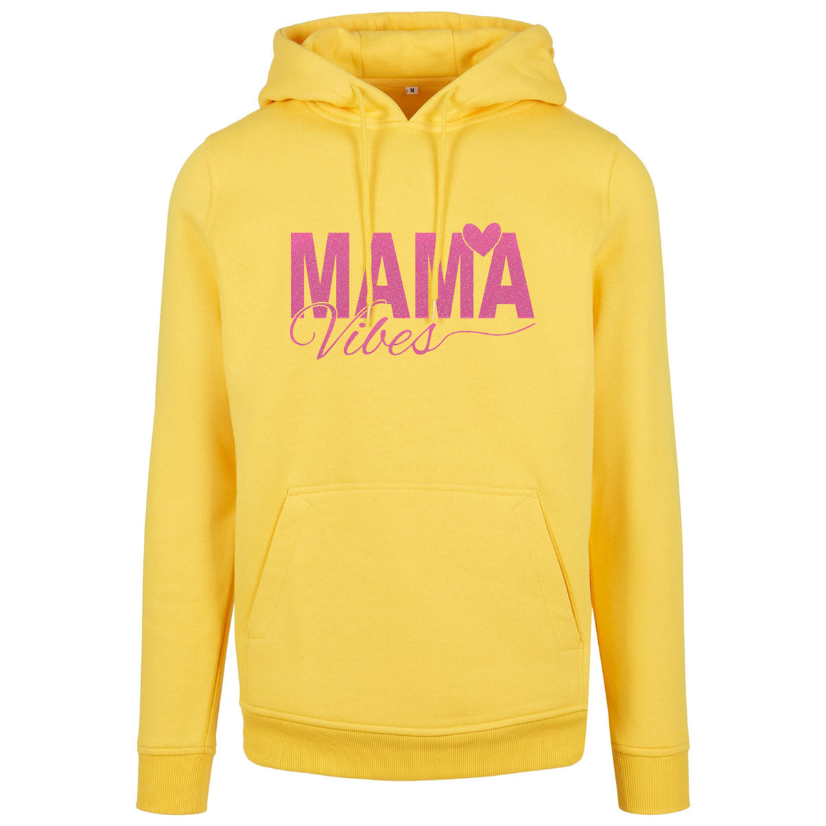 Hoodie -  Mama Vibes - Druck Neon Rosa - verschiedene Farben zur Auswahl