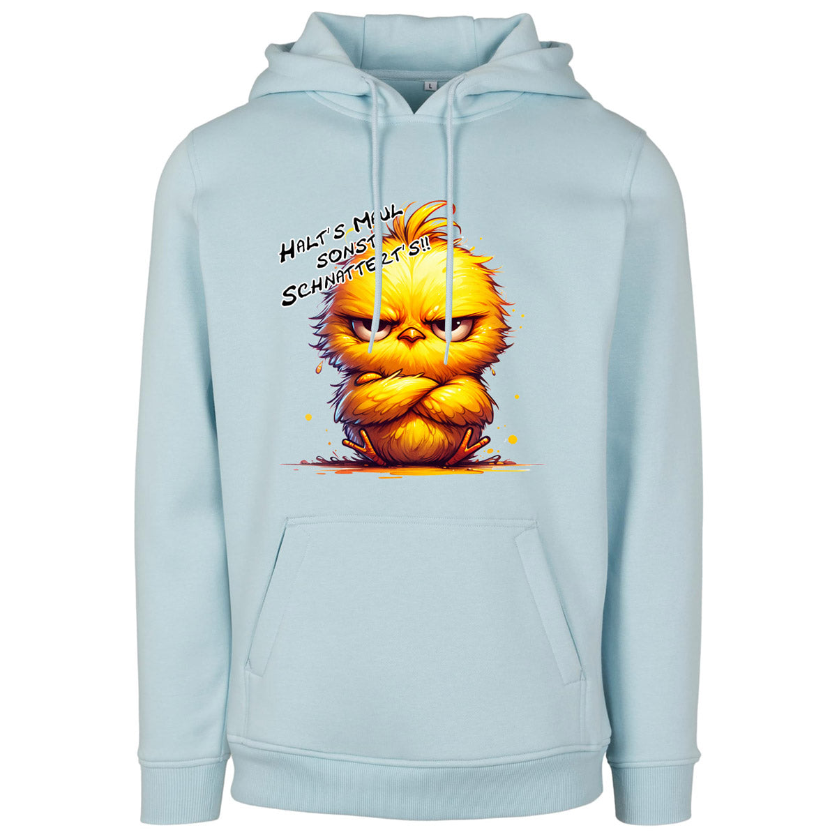 Hoodie -  Kücken - Halt´s Maul .... Druck - verschiedene Farben zur Auswahl